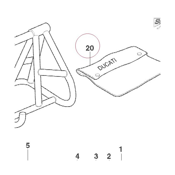 Motrocycles cover canvas 91910012A