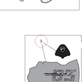 Motrocycles cover canvas 91910701AA