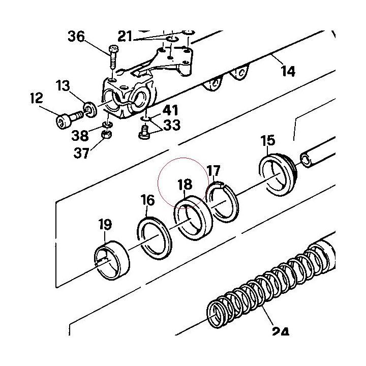 Seal ring 93040051A