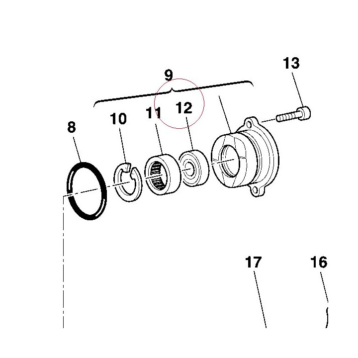 Oil seal 93040331A
