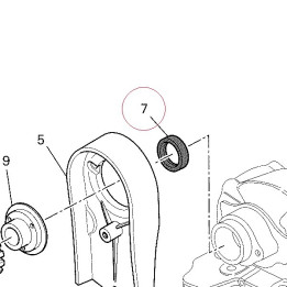 Oil seal 93040611A