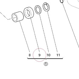 Oil seal 93040911A