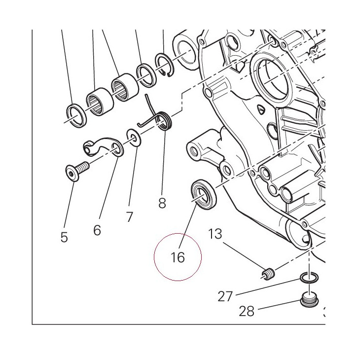 Seal ring 93041631A