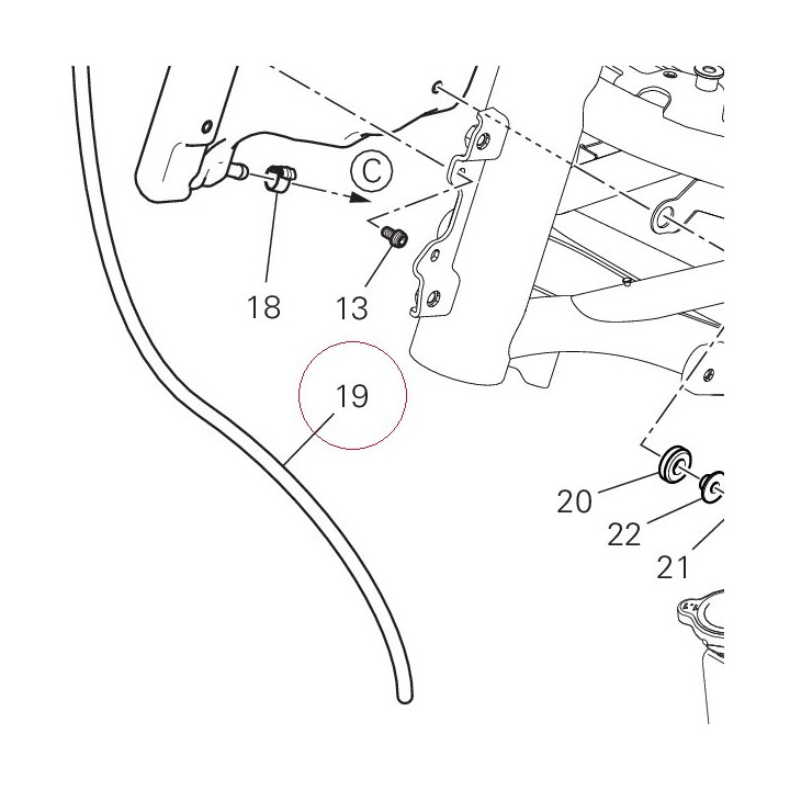 Breather pipe 93410231A