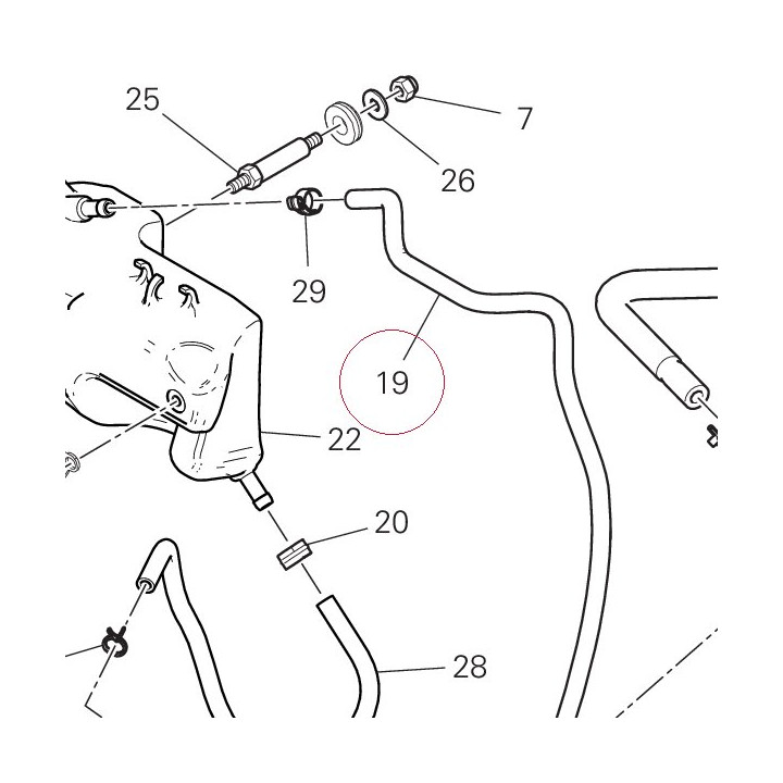Breather pipe 93410371A