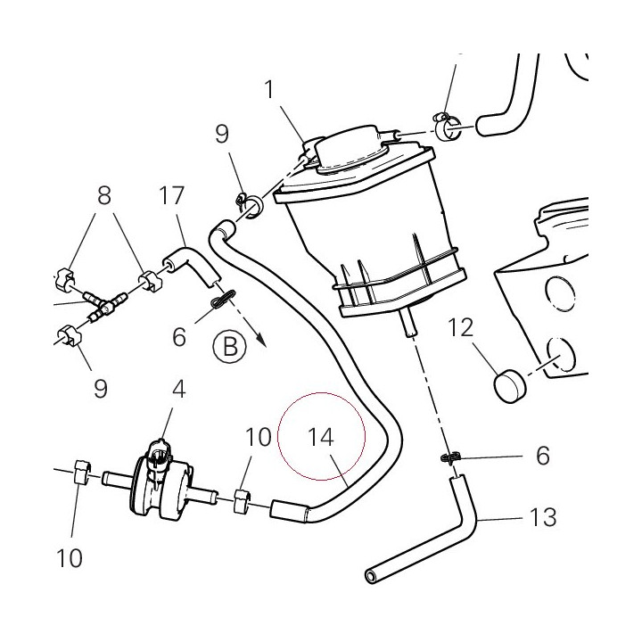 Hose 93510801A
