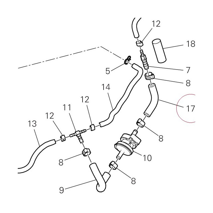 Hose 93510861A