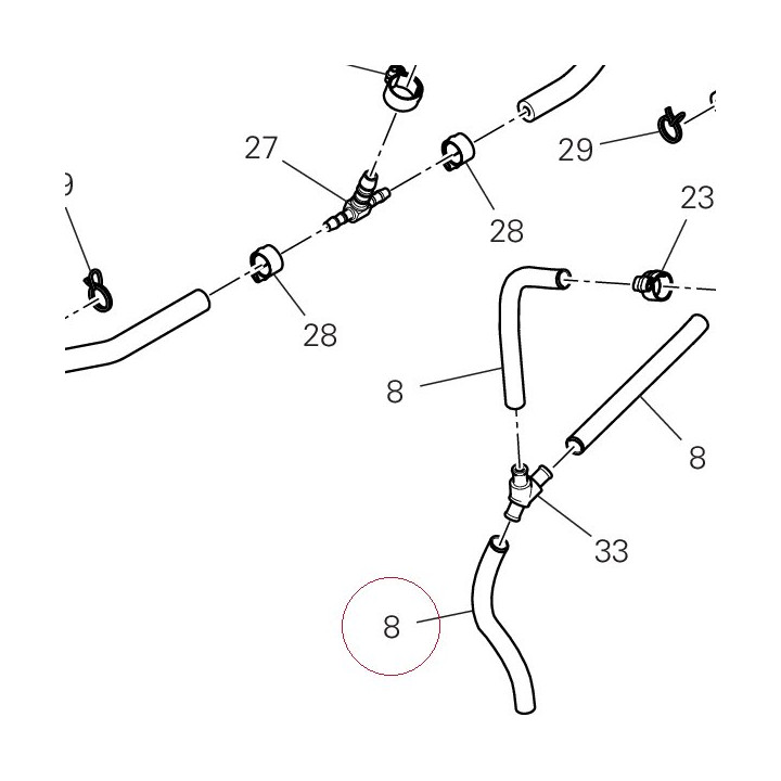 Breather pipe 93513441A