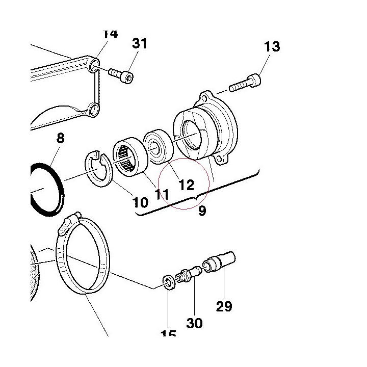 Oil seal 17-30-7 937831730