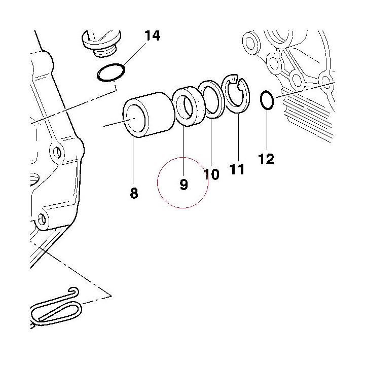 Oil seal 937842030