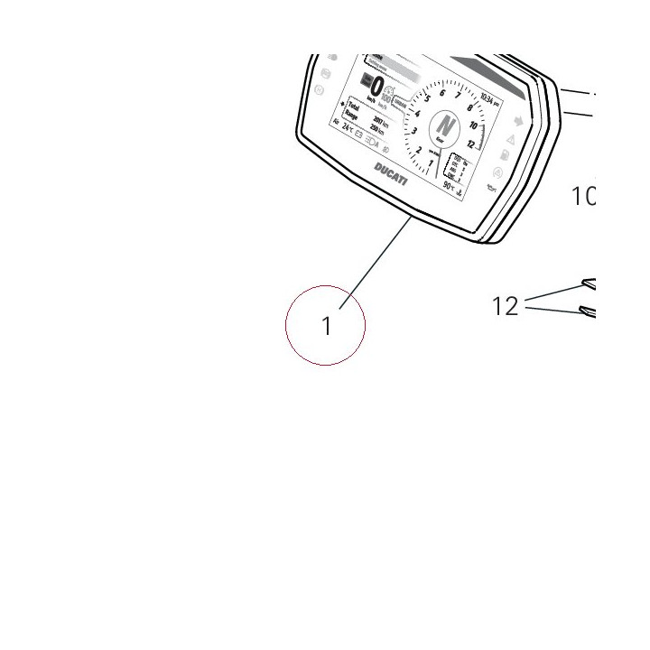 Instrument panel 94810131B