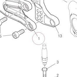 Front right plate 96211081AA