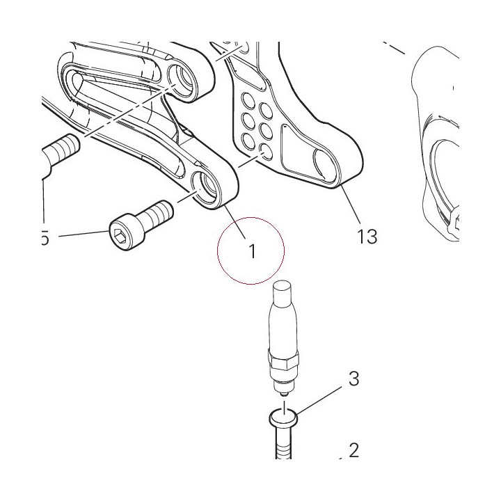 Front right plate 96211081AA
