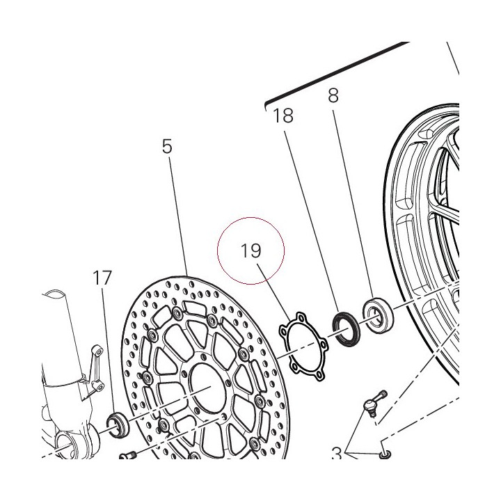 Flange 96310071AA