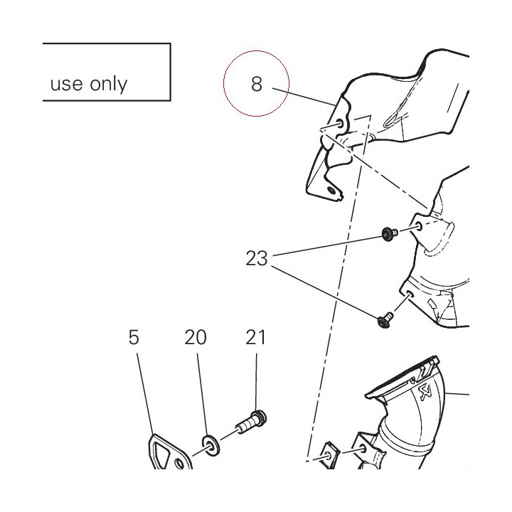 Heat guard 96412522A
