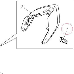 Cap, connector 96510961A