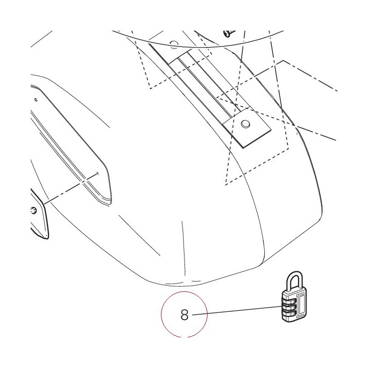 Padlock 96710071A