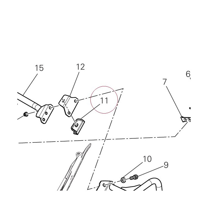 Left pad 96710661A