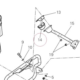 Right pad 96710671A
