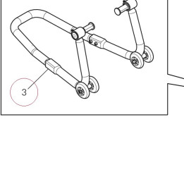 Front stand 96797410BA