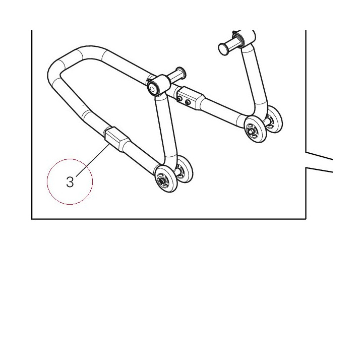 Front stand 96797410BA