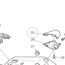 Bracket upper 97110581A