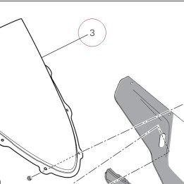 Windshield 97180241B