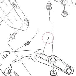 Hose guide 97310311BA
