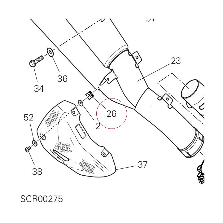Quick fastening 97611011A