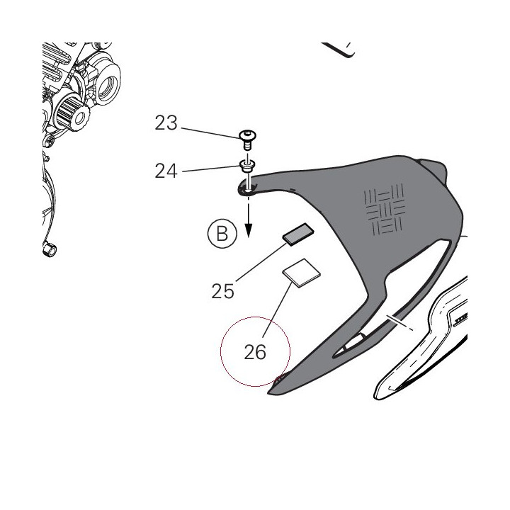 Adhesive pad 97611241A