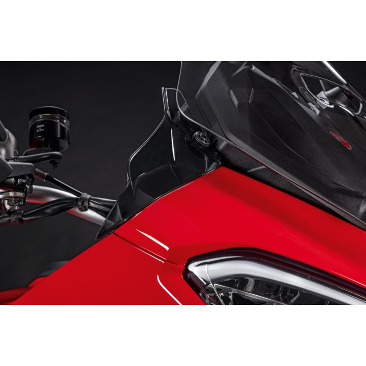 Déflecteurs latéraux fumés — réf. 97181381AA | Ducati Store
