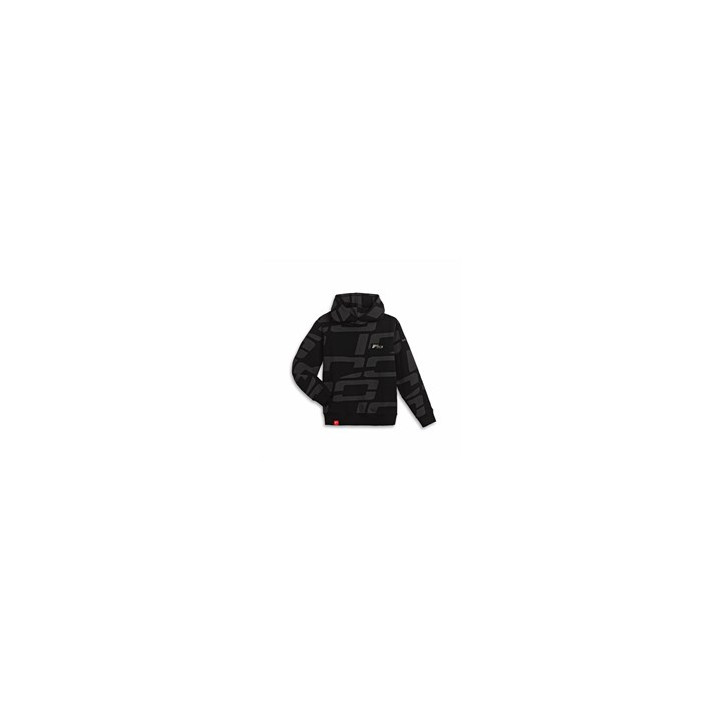Hooded sweater one hundred — réf. 987804842 | Ducati Store