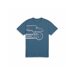 T-shirt scr nightshift — réf. 987804952 | Ducati Store