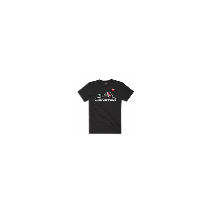 T-shirt Monster Sketch — réf. 987713512 | Ducati Store