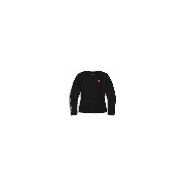 Ladies t-shirt essential LS — réf. 987804712 | Ducati Store