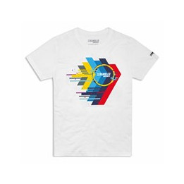T-shirt SCR62 multicolor — réf. 987708962 | Ducati Store