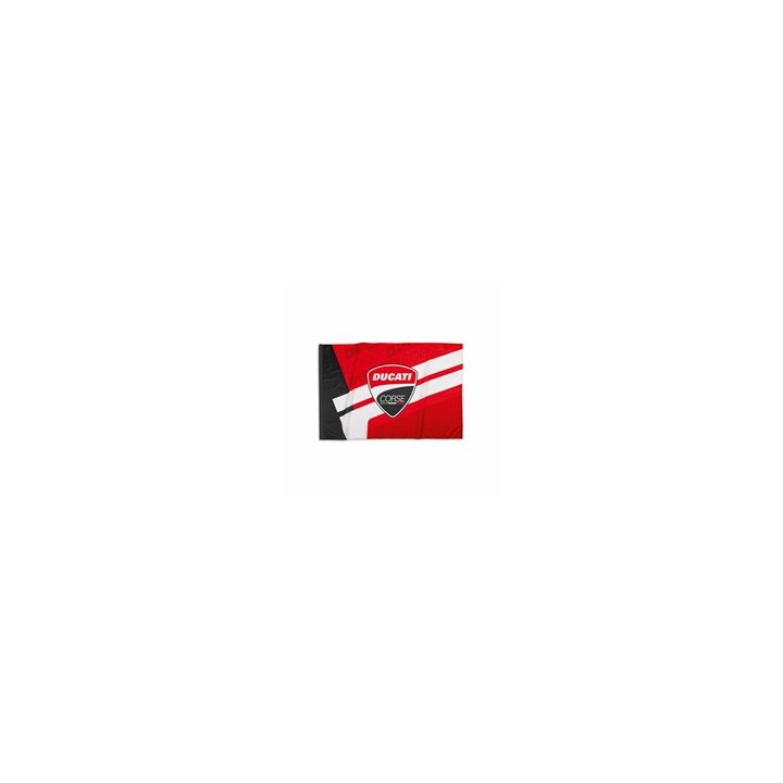 Flag Ducati Corse Stripe — réf. 987804941 | Ducati Store