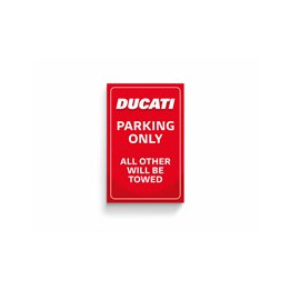 Magnet Ducati parking only — réf. 987709497 | Ducati Store