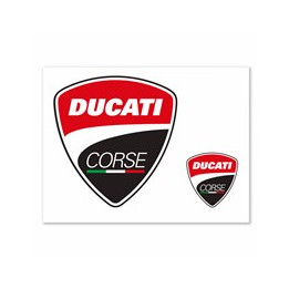 Sticker Ducati Corse logos — réf. 987700758 | Ducati Store