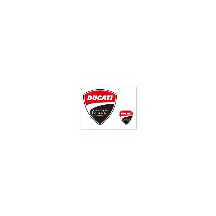 Sticker Ducati Corse logos — réf. 987700758 | Ducati Store