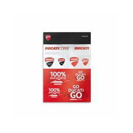 Sticker 100% ducatista — réf. 987800981 | Ducati Store