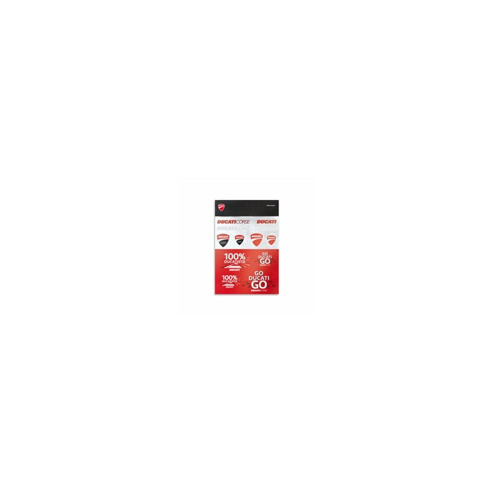 Sticker 100% ducatista — réf. 987800981 | Ducati Store