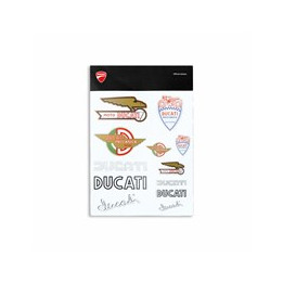 Sticker Ducati Heritage — réf. 987800980 | Ducati Store