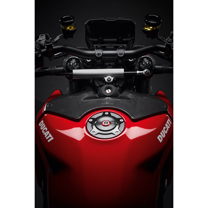 Cache réservoir en carbone — réf. 96981262AA | Ducati Store