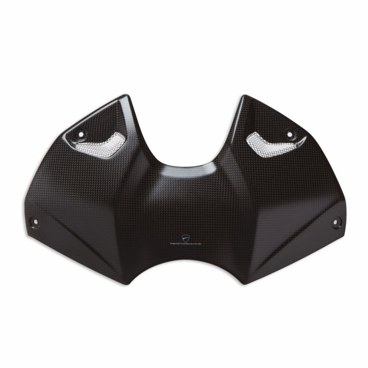Cache réservoir en carbone — réf. 96981611AA | Ducati Store