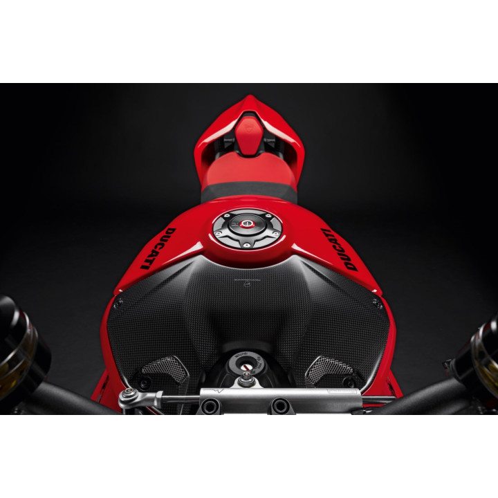 Cache réservoir en carbone — réf. 96981611AA | Ducati Store