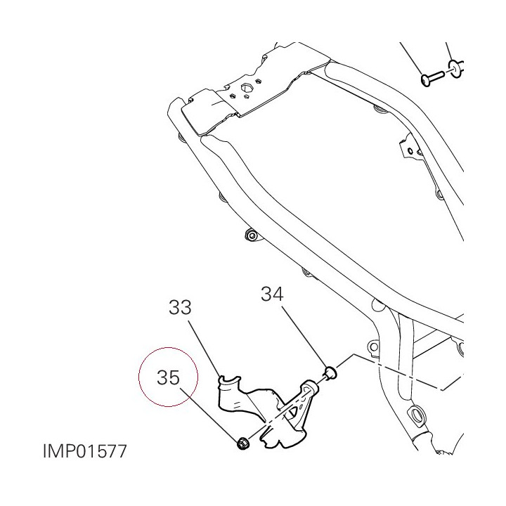 Écrou M6 74941118B — réf. 74941118B | Ducati Store