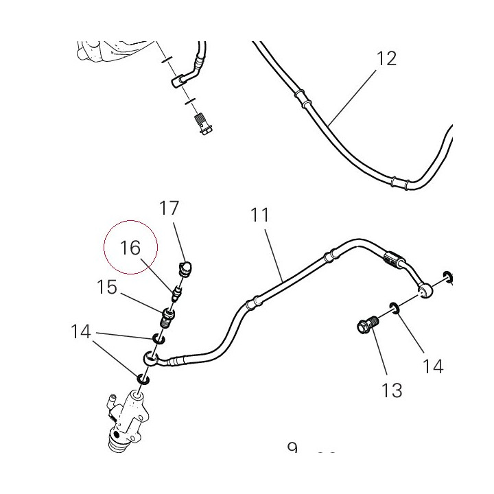 Soupape vidange 18710021A — réf. 18710021A | Ducati Store