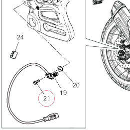 Vis tef M6X16 77210601A — réf. 77210601A | Ducati Store