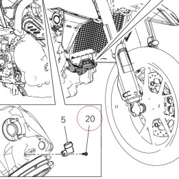 Vis taraud 3.5X10 77440101A — réf. 77440101A | Ducati Store